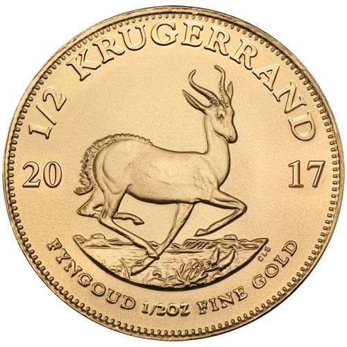 Picture of 1/2oz South African Krugerrand - Varied Years