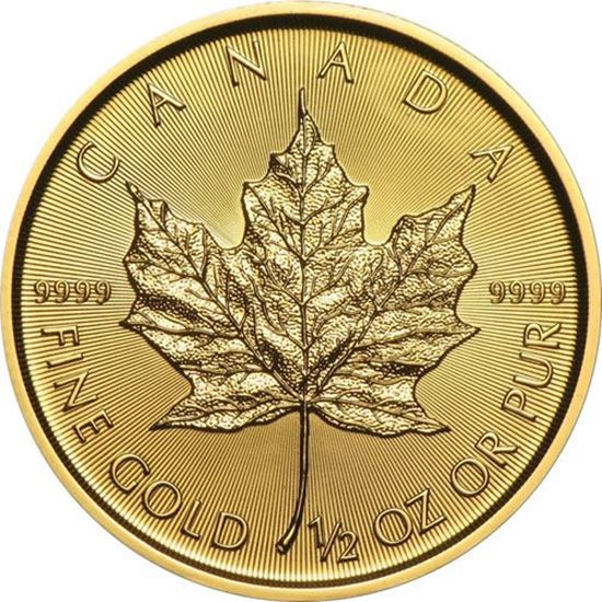 Picture of 1/2oz Canadian Maple Leaf - Varied Years
