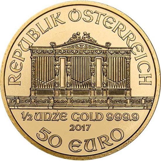 Picture of 1/2oz Austrian Philharmonic - Varied Years