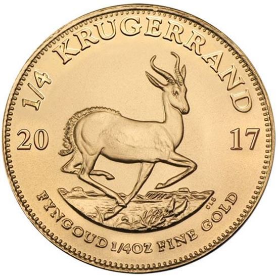 Picture of 1/4oz South African Krugerrand - Varied Years