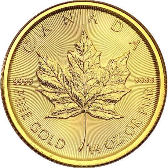Picture of 1/4oz Canadian Maple Leaf - Varied Years