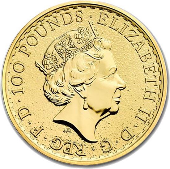 Picture of 2017 1oz 24k Gold UK Queen's Beast 'Dragon'