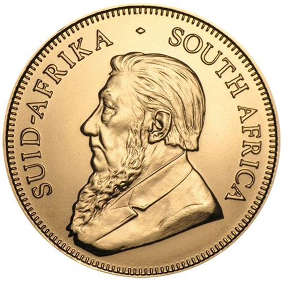 Picture of 2017 1oz South African Krugerrand 50th Anniversary Edition Gold Coin
