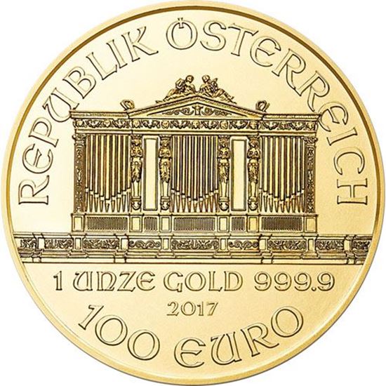 Picture of 1oz 24k Gold Austrian Philharmonic - Varied Years