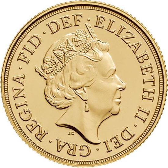 Picture of 22k Gold UK 1/2 Sovereign - Varied Years