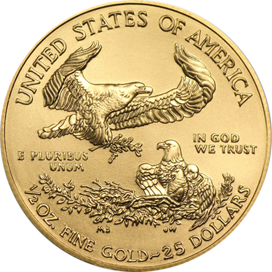 Picture of 1/2oz American Eagle - Varied Years