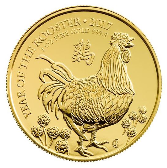Picture of 2017 1oz UK Lunar 'Year Of The Rooster' Gold Coin