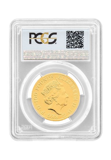 Picture of PCGS 2017 1oz Gold Queen's Beast 'Dragon' MS67