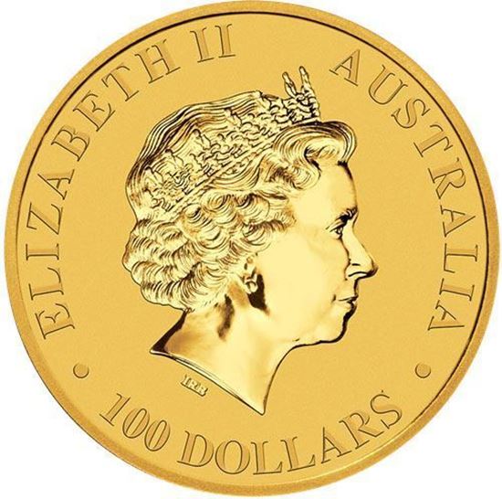 Picture of 2018 1oz 24k Gold Australian Dragon and the Phoenix