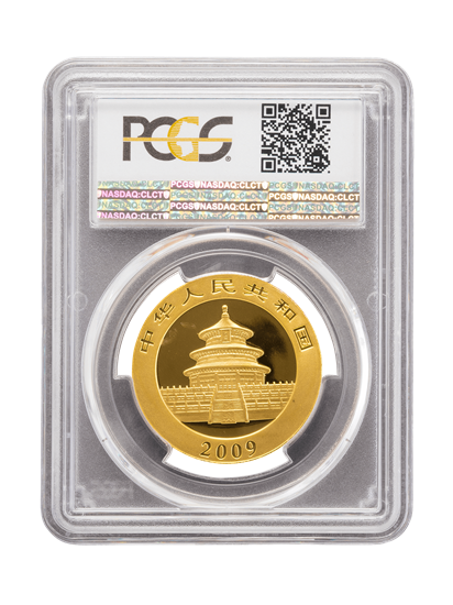 Picture of PCGS 2009 1oz Gold Chinese Panda MS67