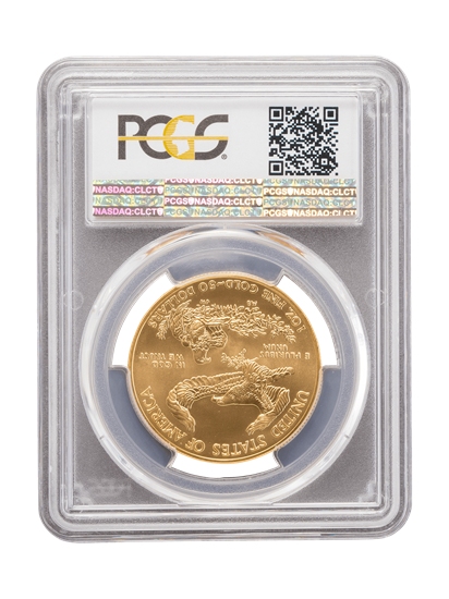 Picture of PCGS 2018 1oz Gold American Eagle MS68