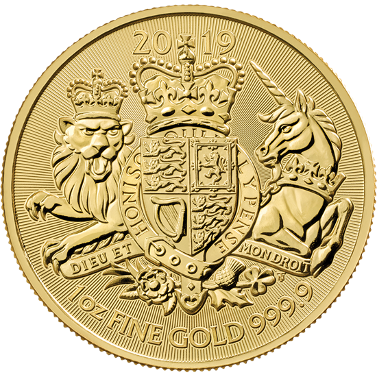 Picture of 2019 1oz UK Coat of Arms Gold Coin