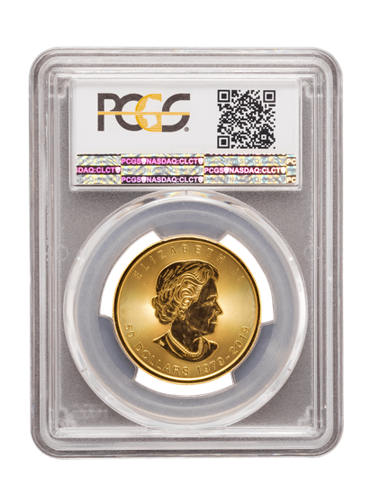 Picture of PCGS 2019 1oz Gold '40th Anniversary' Maple Leaf MS67