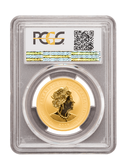Picture of PCGS 2019 1oz Gold Australian Dragon and the Tiger MS69