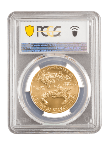 Picture of PCGS 2021 1oz 22k Gold American Eagle MS69