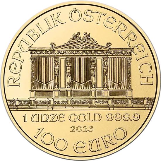 Picture of 2023 1oz Austrian Philharmonic Gold Coin