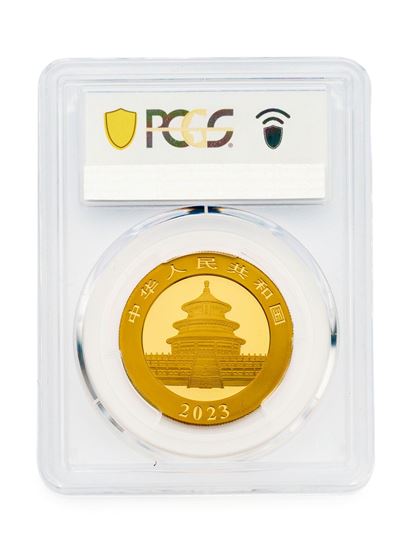 Picture of PCGS 2023 1oz Gold Chinese Panda MS67