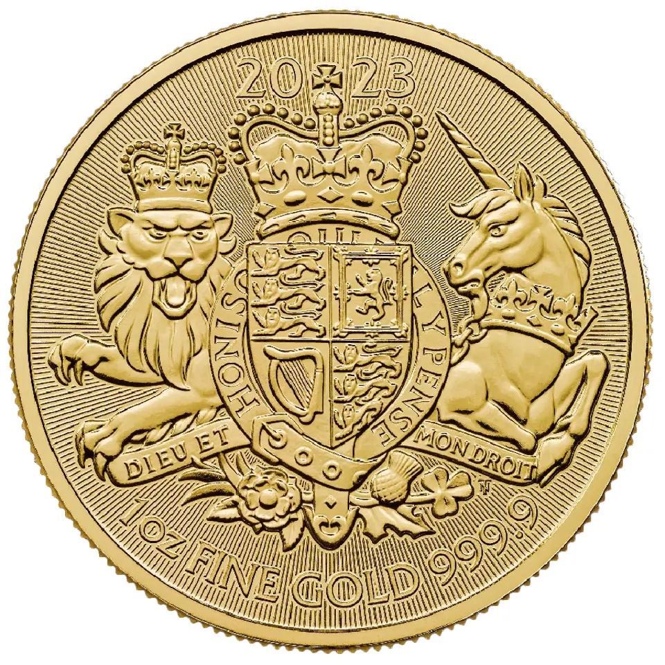 Picture of 2023 1oz 24k Gold UK Coat of Arms