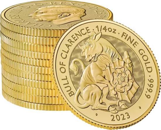 Tudor Beast Bull 1oz gold coin 3