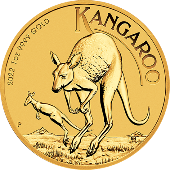 Picture of 2022 1oz 24k Gold Australian Kangaroo