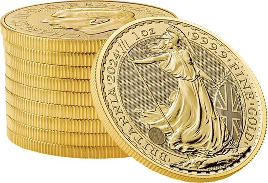 2024 1oz Britannia Gold Coins 4