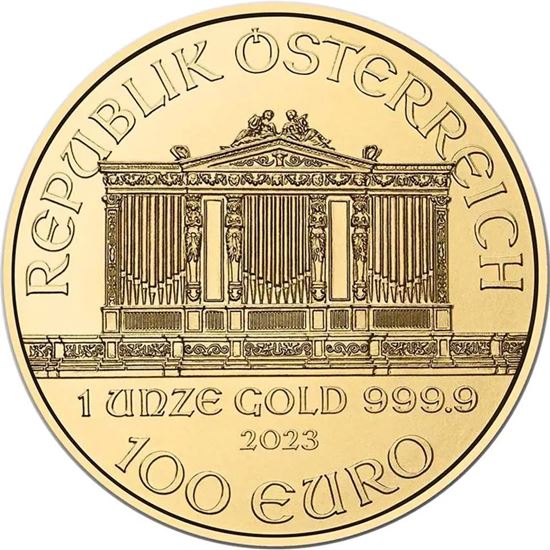 Picture of 2024 1oz 24k Gold Austrian Philharmonic