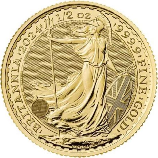 Half Ounce Gold Britannia 2024