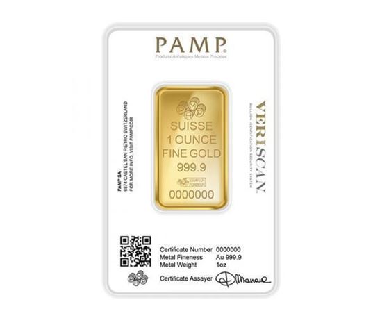 Picture of PAMP Fortuna 1oz Gold Bar
