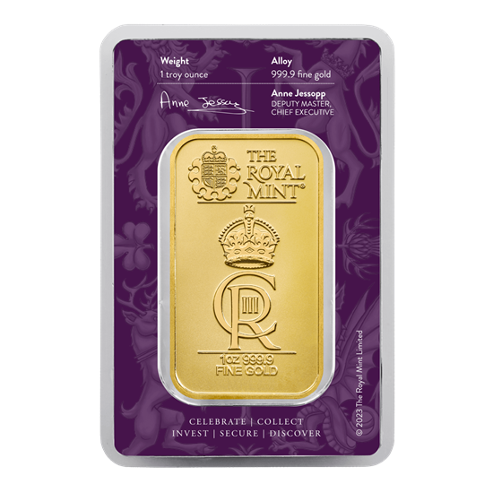 Picture of The Royal Celebration 1oz Gold Bar