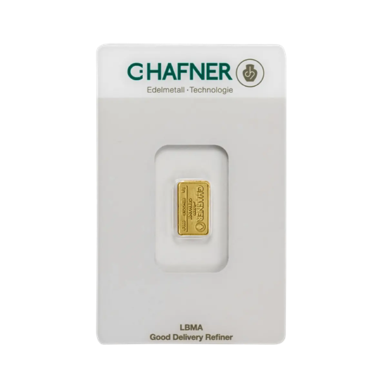 Picture of C.Hafner 2.5g Gold Bar