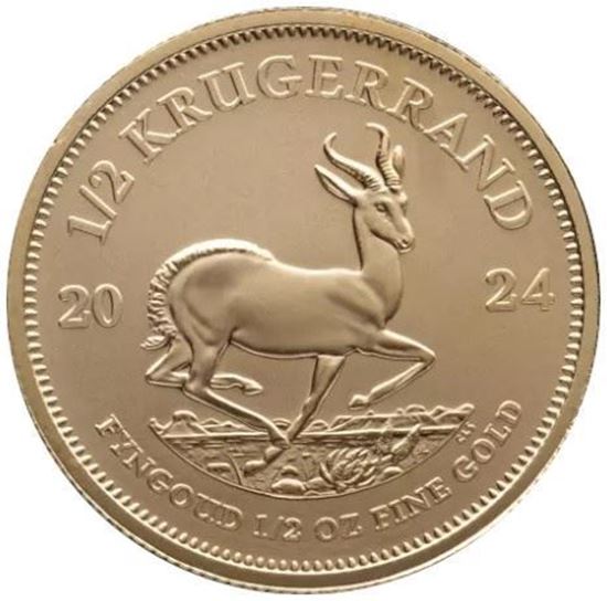 Picture of 2024 1/2oz South African Krugerrand Gold Coin