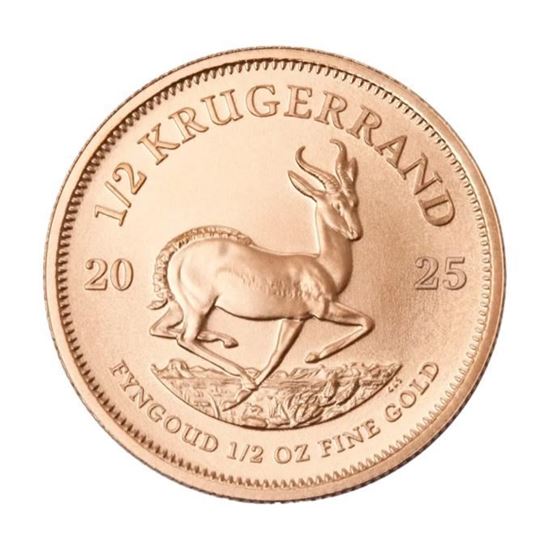 2025 Half Ounce Krugerrand Gold Coin